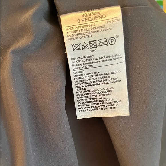 Banana Republic Gray Plaid Sheath Dress - Picture 4 of 5